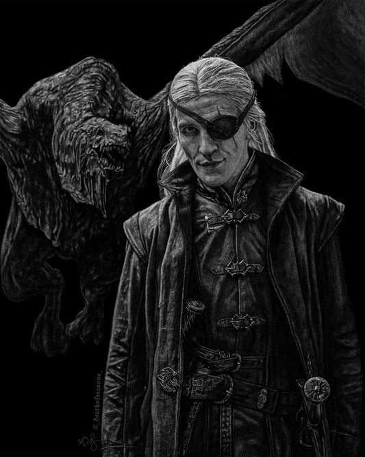 The One-Eyed Prince 8.5x11 Print