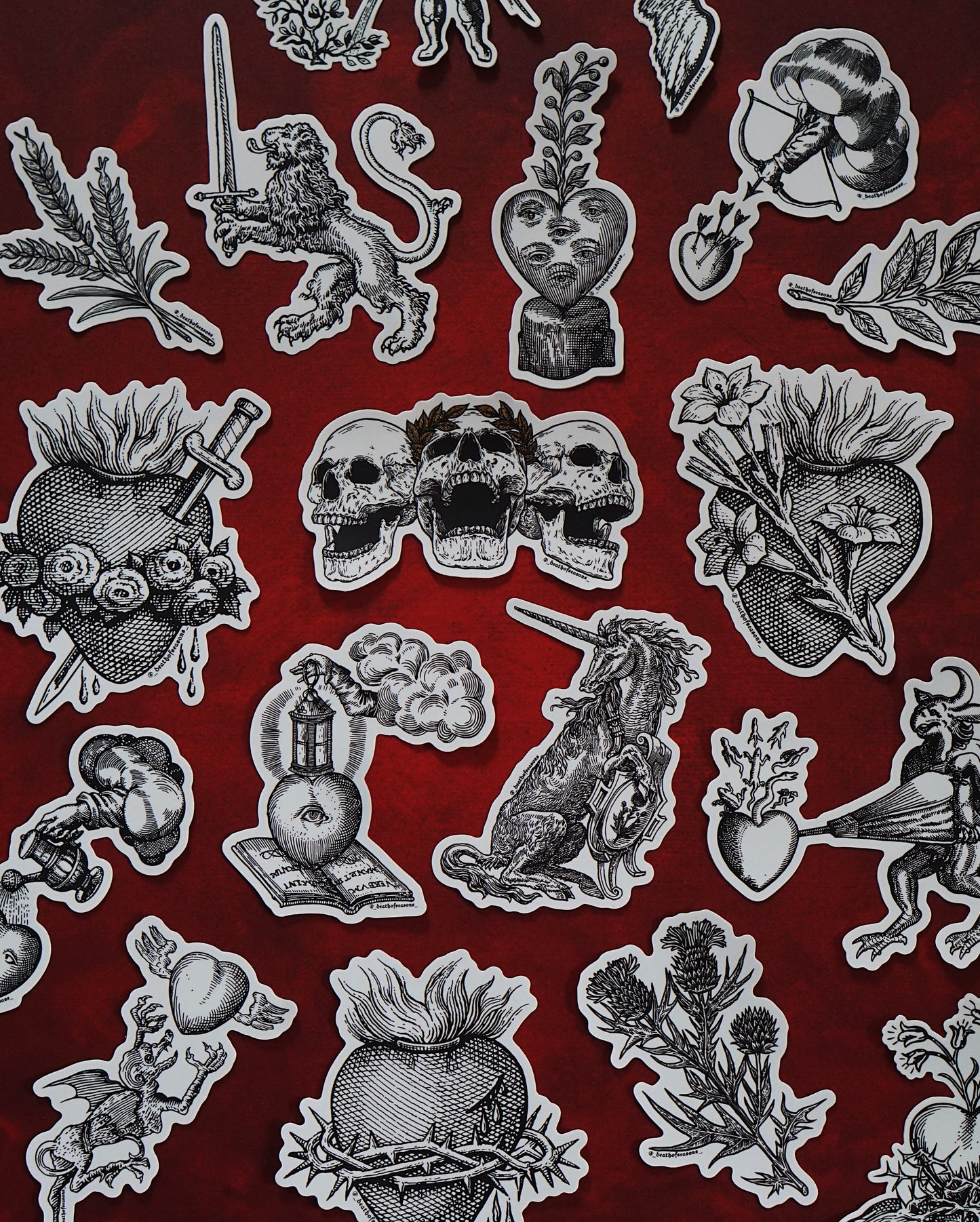 Medieval Dragon Sticker