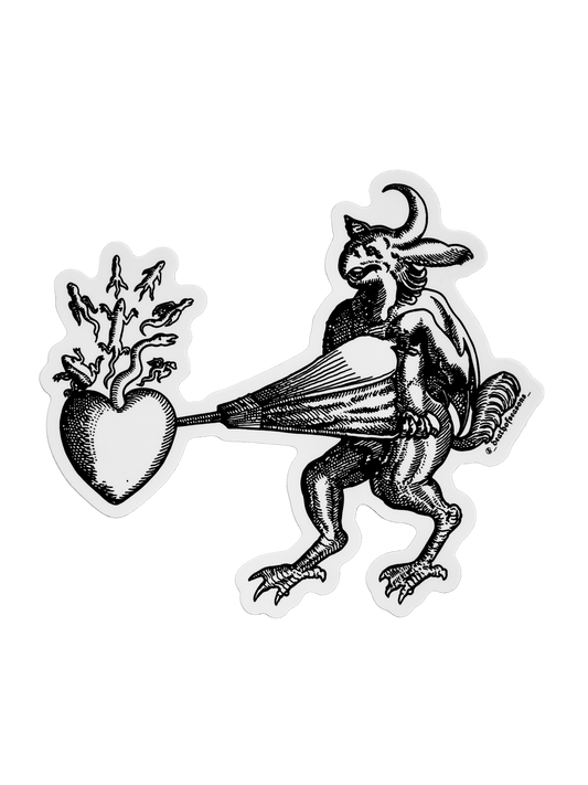 Heart Demon Sticker