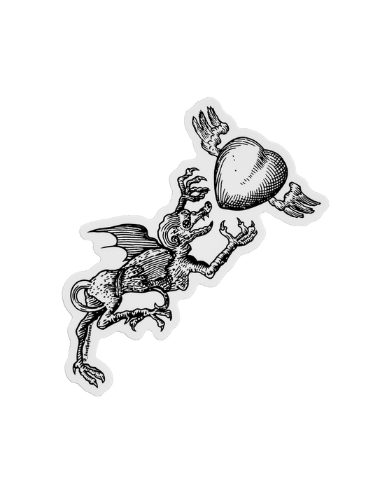 Heart Creature Sticker