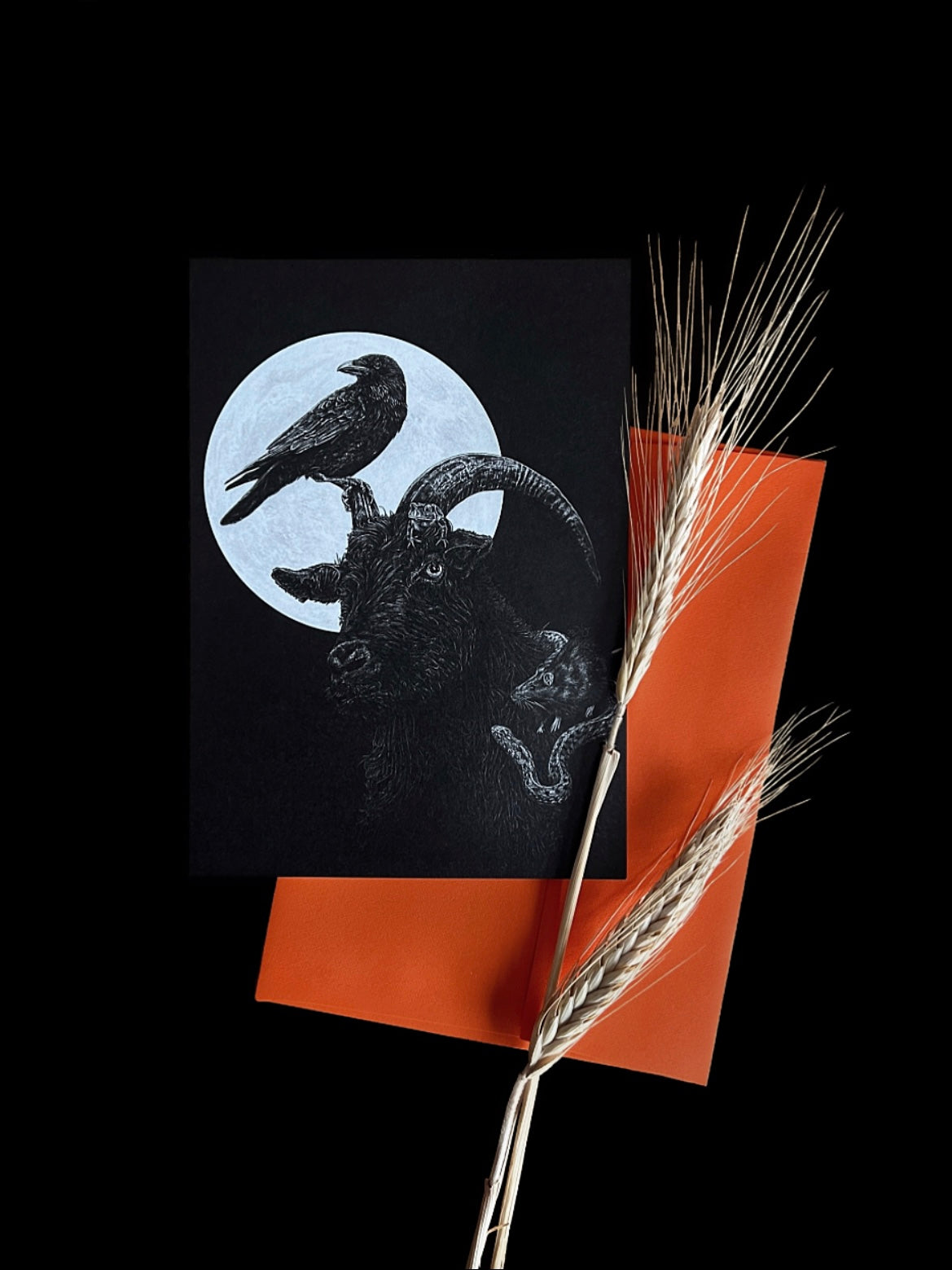 Familiars 5x7 Greeting Card