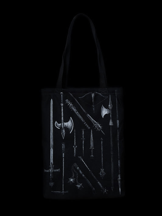 Medieval Weaponry Tote Bag