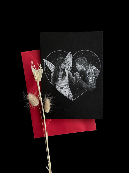 Romeo & Juliet 5x7 Greeting Card