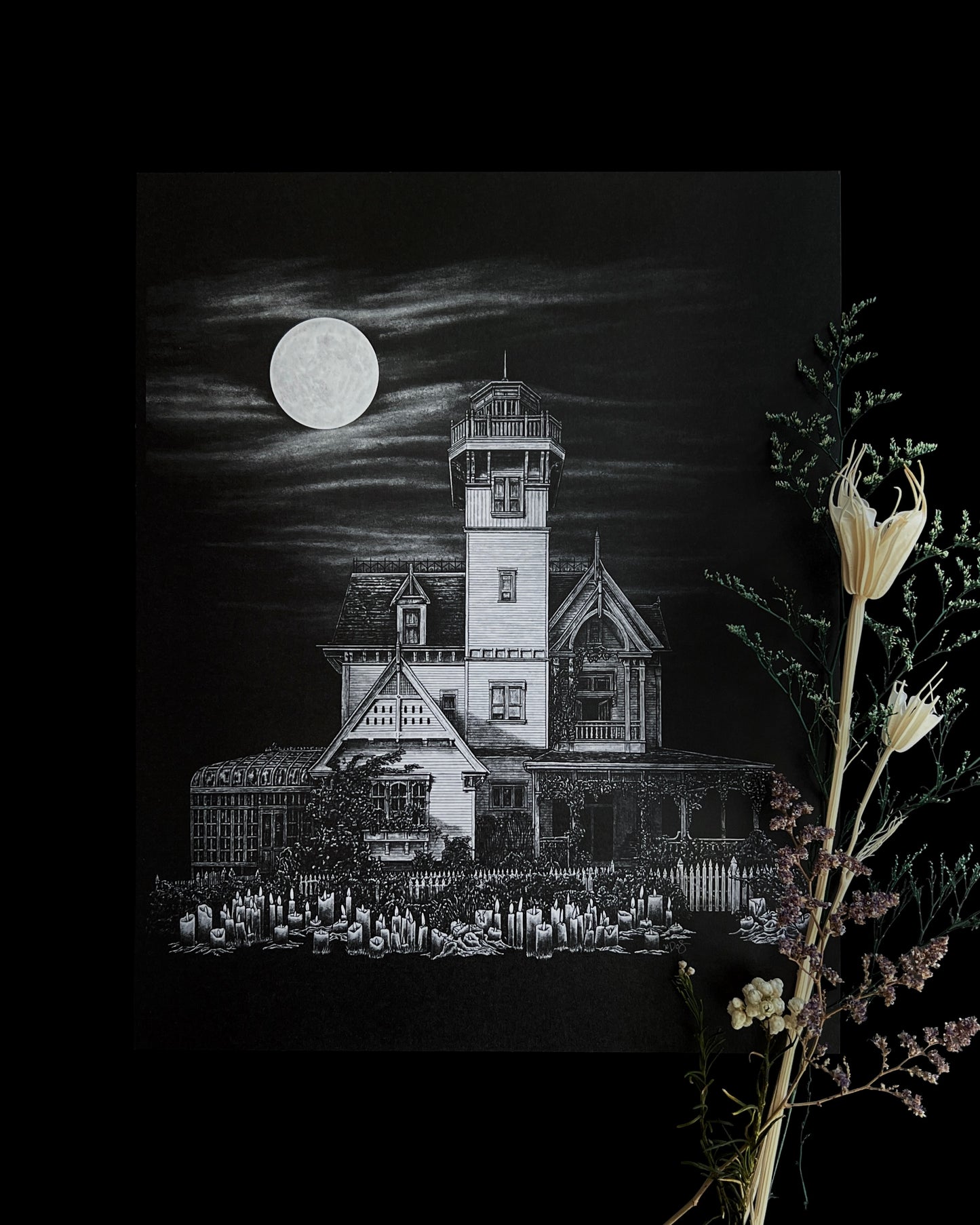 Practical Magic House 8x10 Print