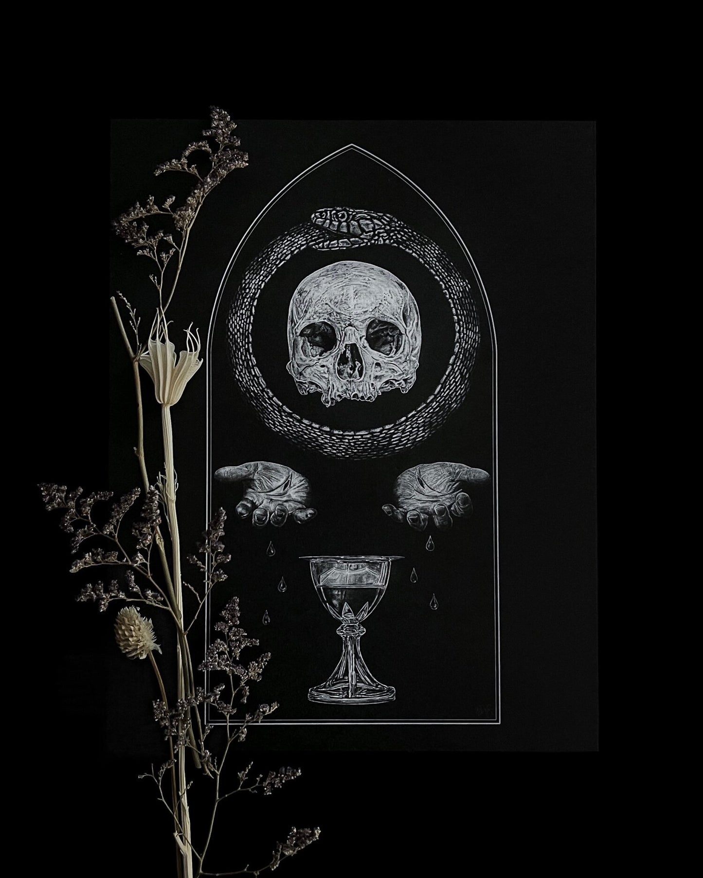 Golgotha 8.5x11 Print