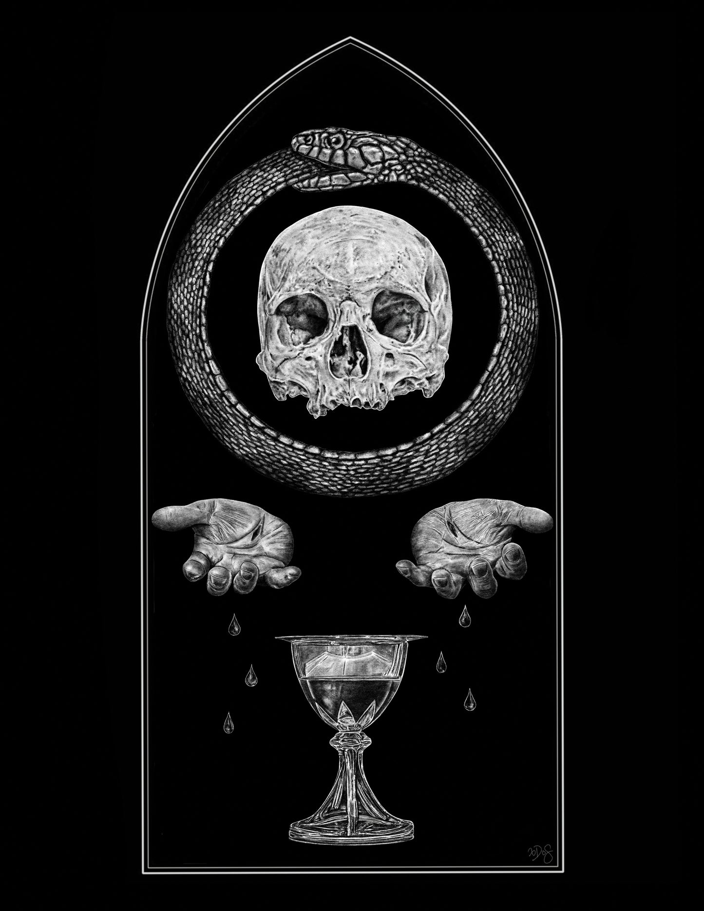 Golgotha 8.5x11 Print