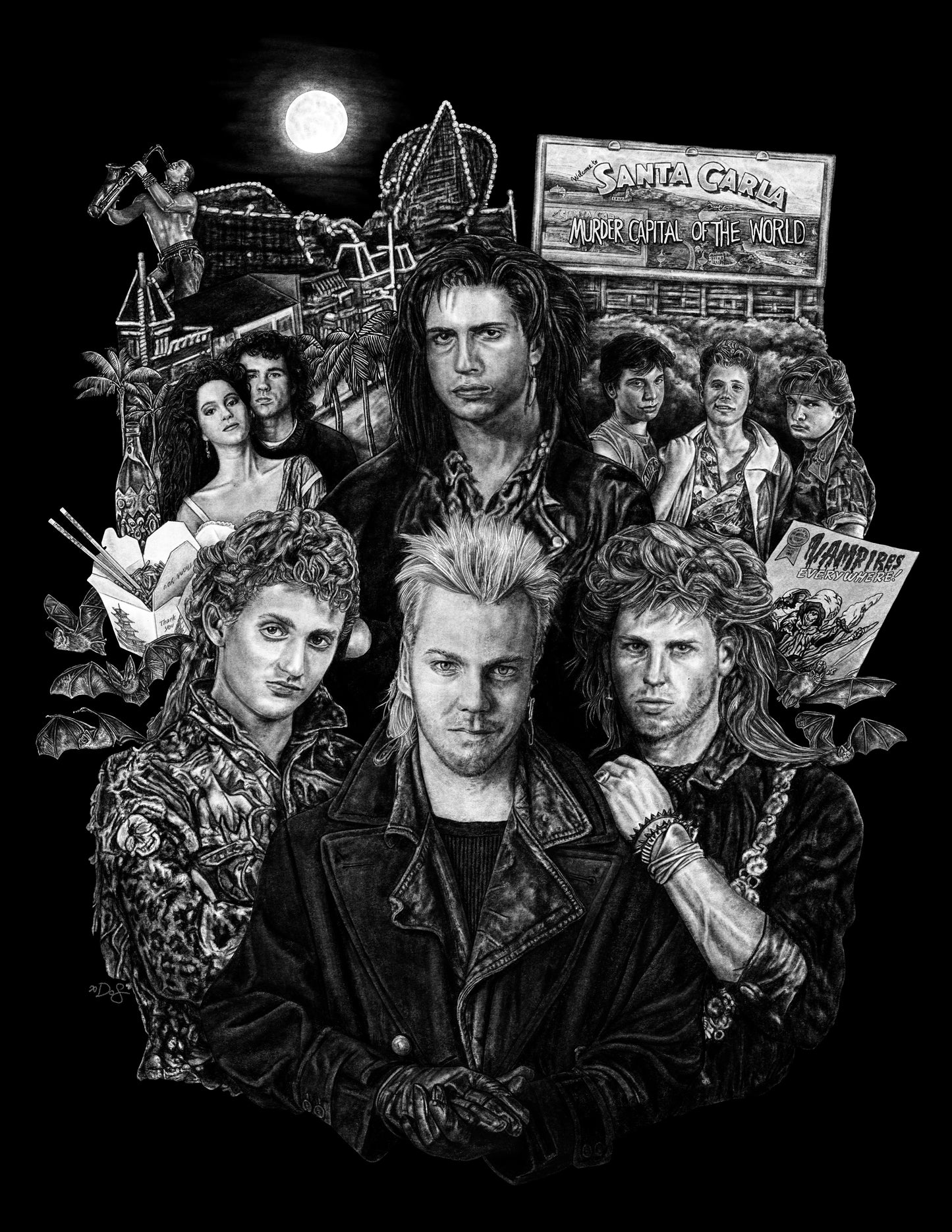 The Lost Boys 8.5x11 Print