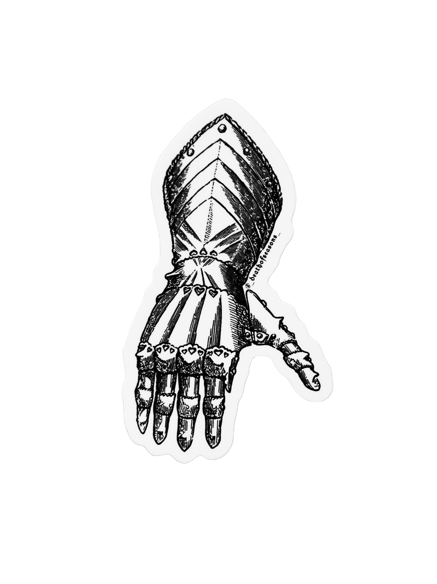 Gauntlet Sticker
