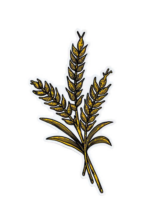 Wheat Sticker – Yellow