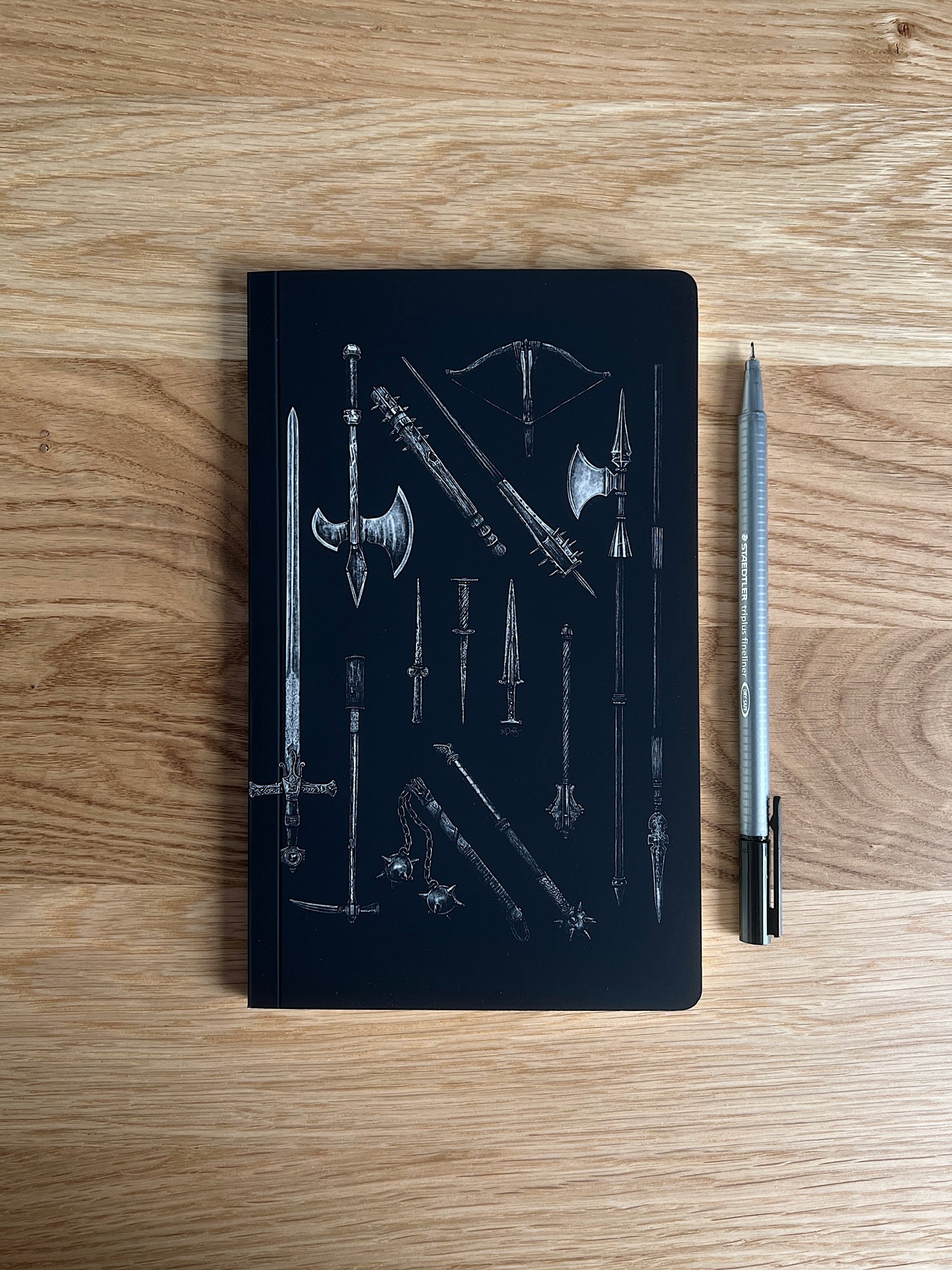Medieval Weaponry Notebook