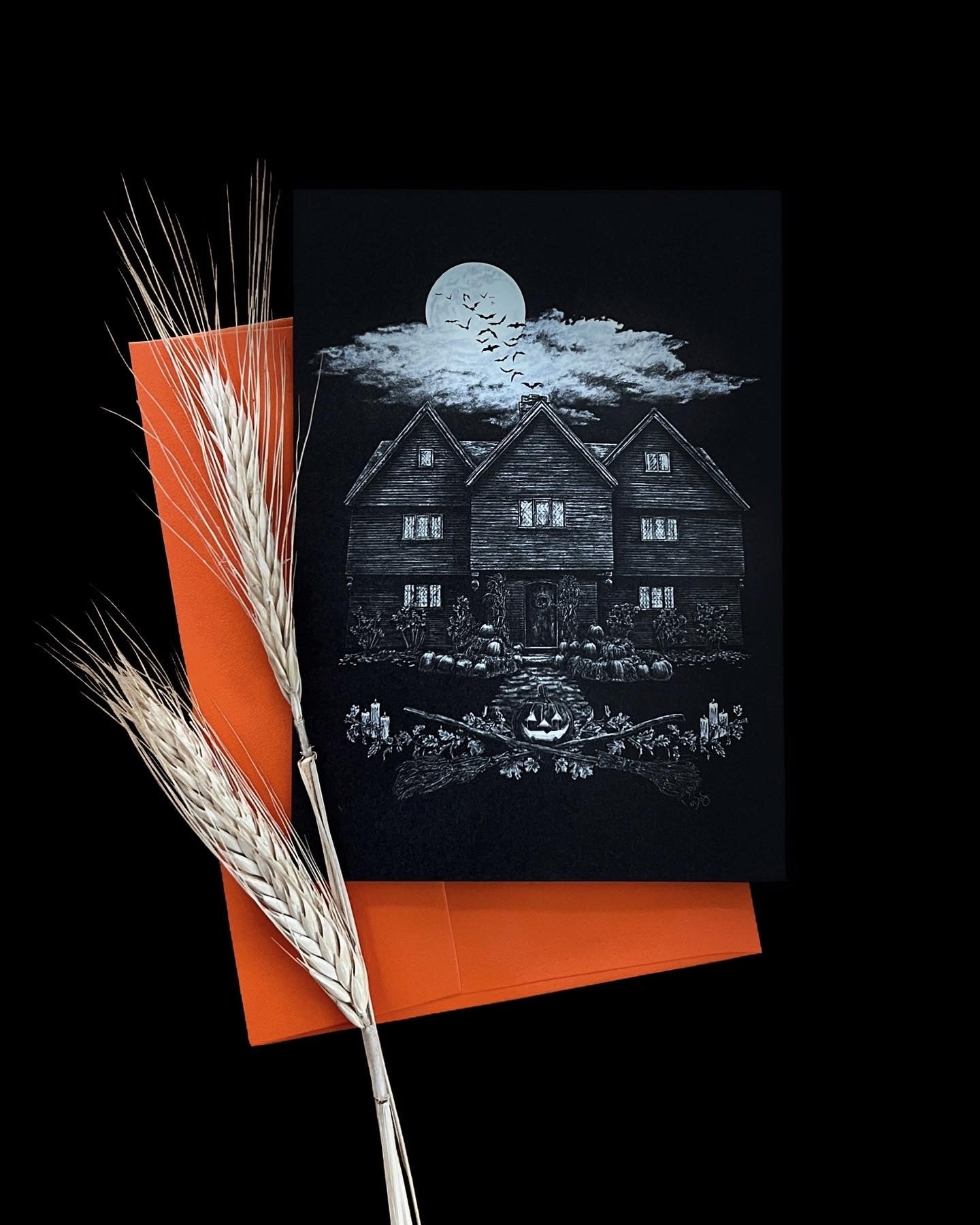 Witch House 5x7 Greeting Card