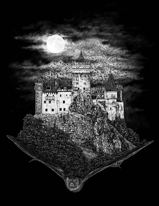 Dracula’s Castle 8.5x11 Print